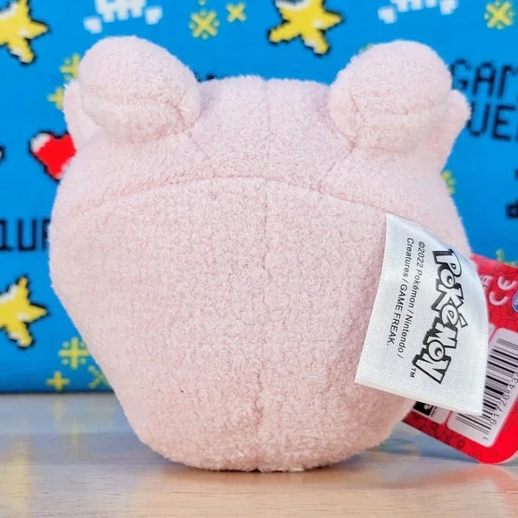 Jazwares Pokemon Sleeping Igglybuff 5" Video Game Collectible Toy Plush NWT - Picture 3 of 5